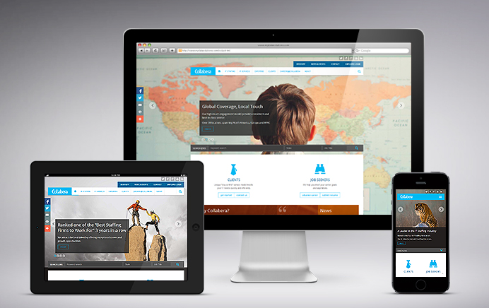 Collabera - Website Design