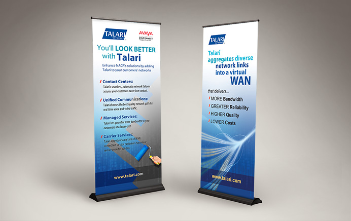 Talari Networks - Standee